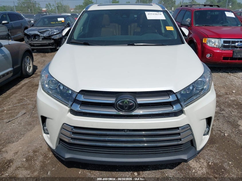 2017 Toyota Highlander VIN 5TDDZRFH1HS456266 IAAI salvage auction — NORMAL WEAR, Original (Ohio), sold $12,100 on 2026-07-09 (photo 6)