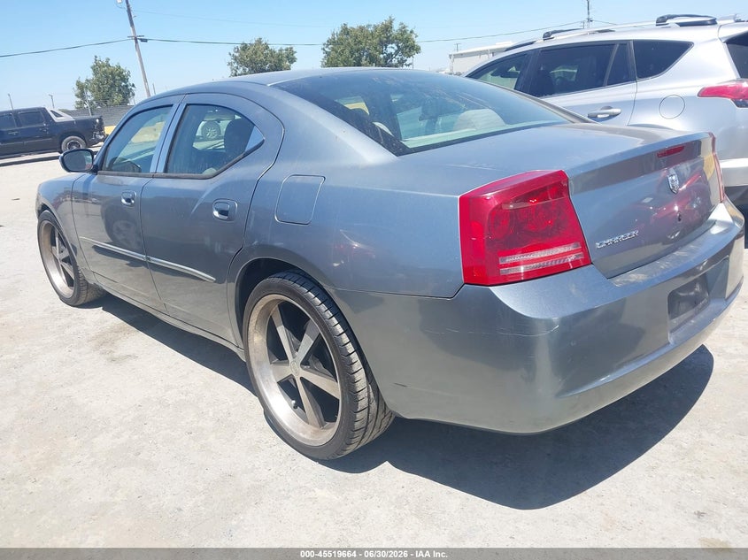 2007 Dodge Charger VIN 2B3KA43R17H622430 IAAI salvage auction — NORMAL WEAR, Clear - Dealer Only (California), sold $425 on 2026-07-09 (photo 3)