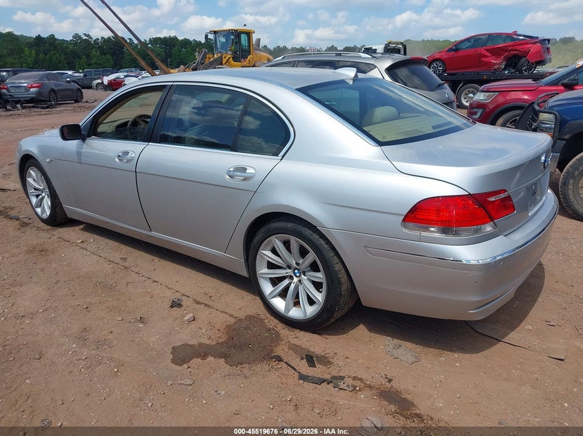 2008 BMW 7 series VIN WBAHN83558DT78374 IAAI salvage auction — MECHANICAL, Clear (Georgia), sold $525 on 2026-07-29 (photo 3)