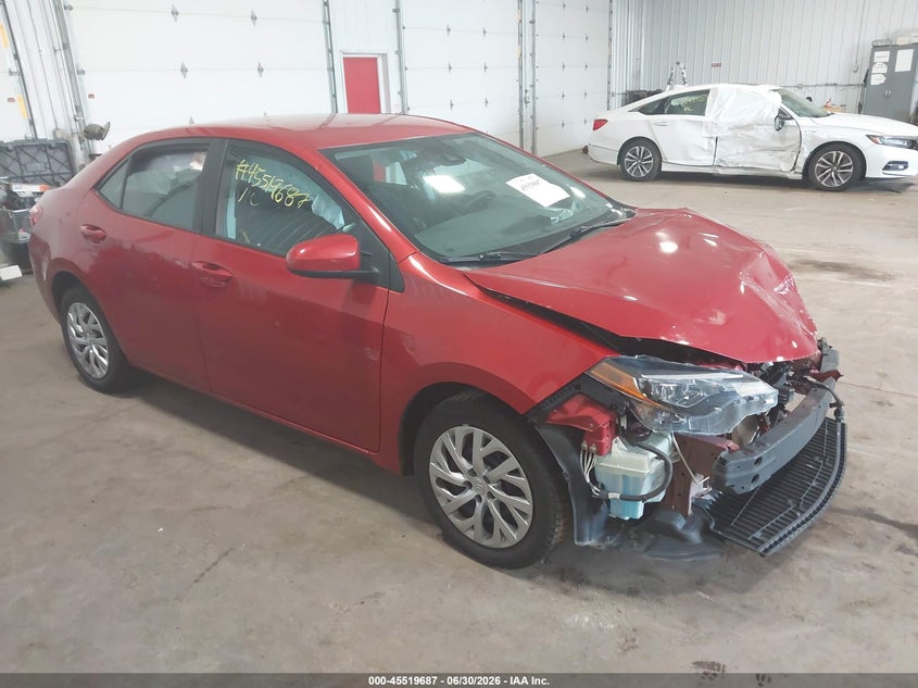 2018 Toyota Corolla VIN 5YFBURHE9JP852291 IAAI salvage auction — FRONT END, Salvage Title, sold $1,675 on 2026-08-24 (photo 1)