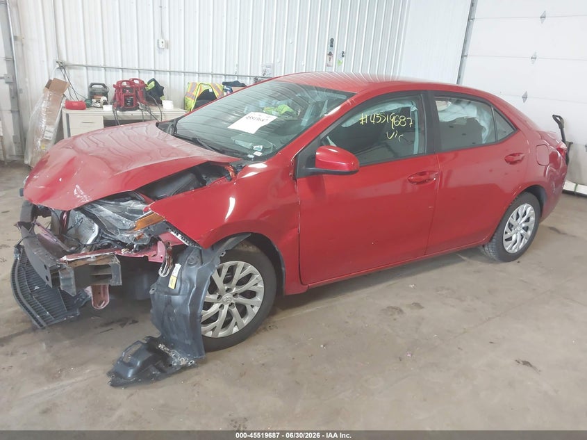 2018 Toyota Corolla VIN 5YFBURHE9JP852291 IAAI salvage auction — FRONT END, Salvage Title, sold $1,675 on 2026-08-24 (photo 2)