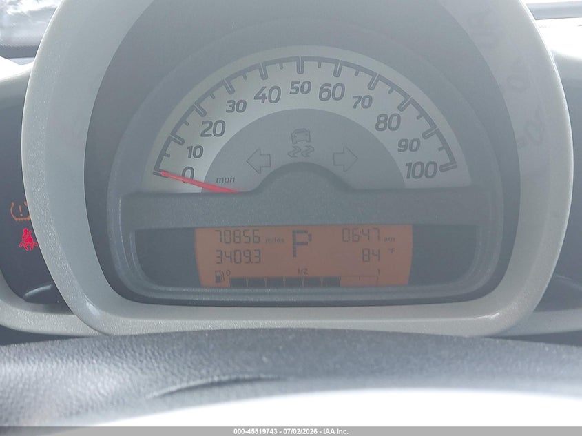 2013 Smart Fortwo VIN WMEEJ3BA1DK601472 IAAI salvage auction — LEFT REAR, Wait Title, sold $25 on 2026-08-13 (photo 7)
