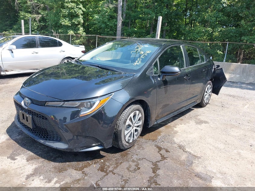 2020 Toyota Corolla VIN JTDEBRBE5LJ025598 IAAI salvage auction — REAR END, Salvage - Greater Than 75% (Maryland), sold $4,300 on 2026-07-22 (photo 2)