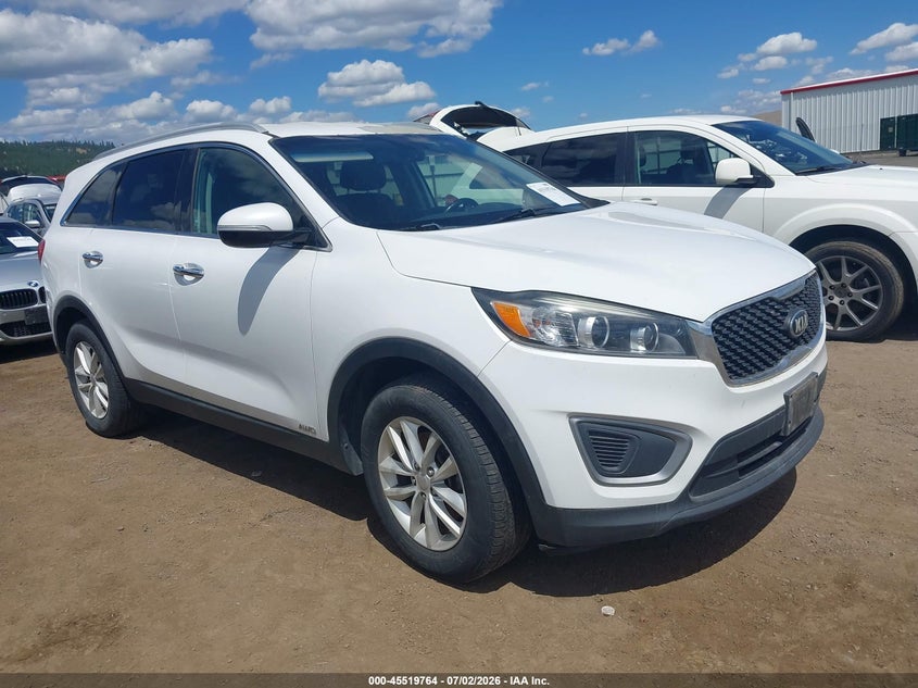 2016 Kia Sorento VIN 5XYPGDA37GG059934 IAAI salvage auction — NORMAL WEAR, Clear (Washington), sold $1,050 on 2026-07-28 (photo 1)