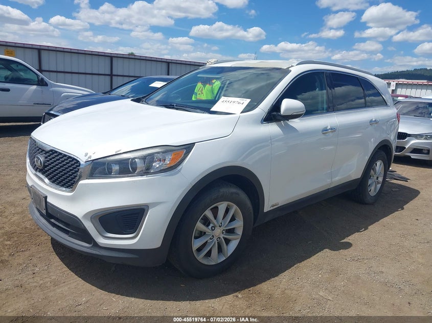 2016 Kia Sorento VIN 5XYPGDA37GG059934 IAAI salvage auction — NORMAL WEAR, Clear (Washington), sold $1,050 on 2026-07-28 (photo 2)