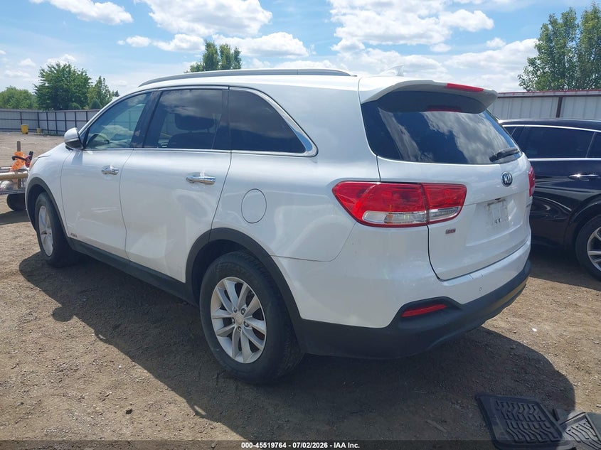 2016 Kia Sorento VIN 5XYPGDA37GG059934 IAAI salvage auction — NORMAL WEAR, Clear (Washington), sold $1,050 on 2026-07-28 (photo 3)