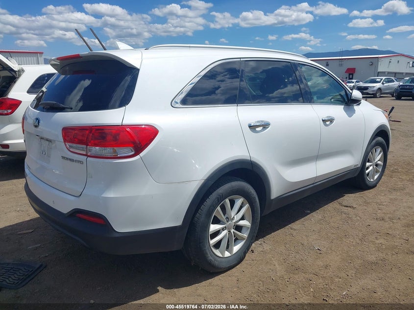 2016 Kia Sorento VIN 5XYPGDA37GG059934 IAAI salvage auction — NORMAL WEAR, Clear (Washington), sold $1,050 on 2026-07-28 (photo 4)