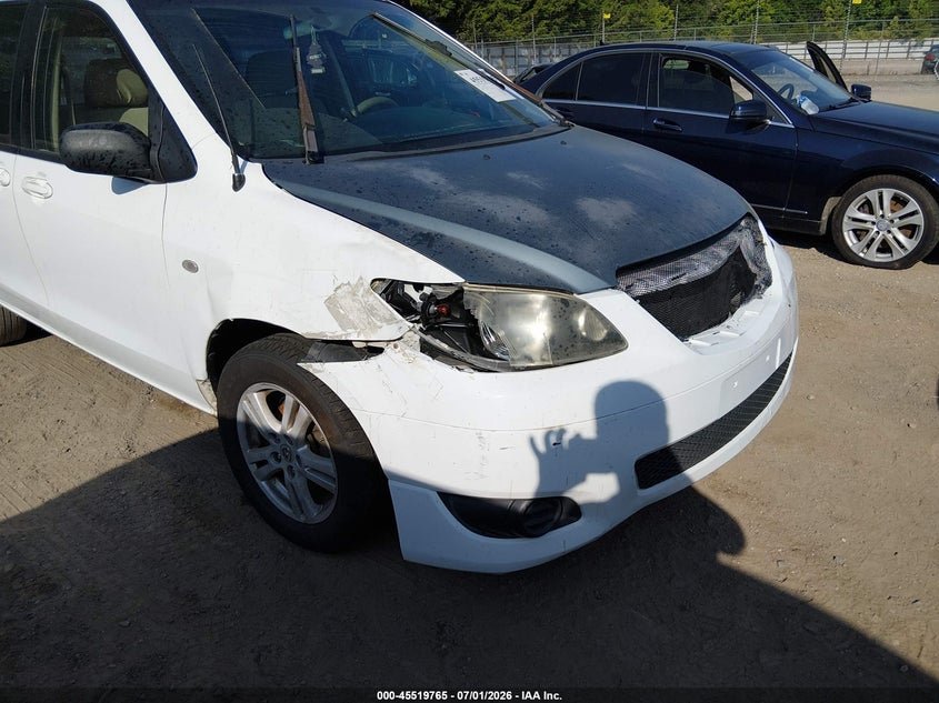 2005 Mazda Mpv VIN JM3LW28A050547322 IAAI salvage auction — FRONT END, Clear (Tennessee), sold $25 on 2026-07-29 (photo 6)