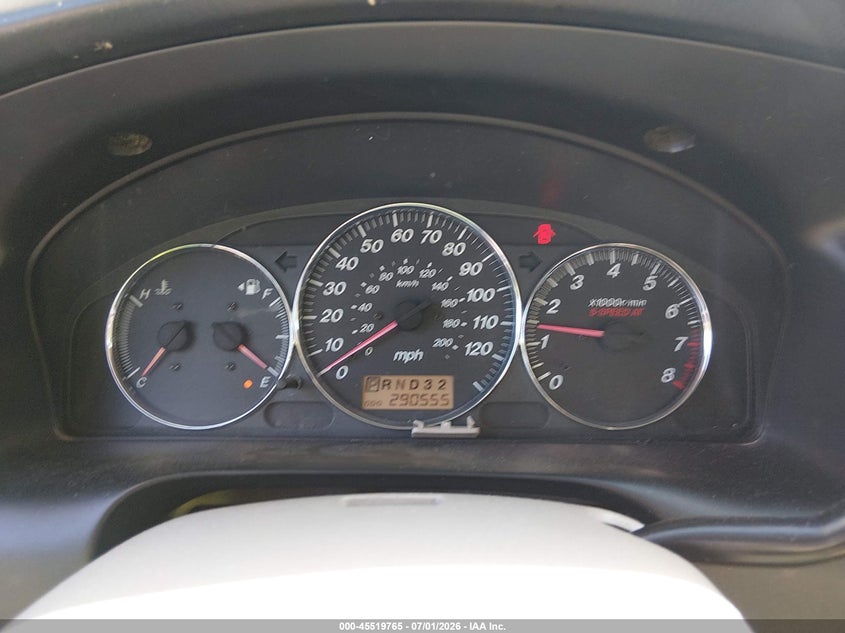 2005 Mazda Mpv VIN JM3LW28A050547322 IAAI salvage auction — FRONT END, Clear (Tennessee), sold $25 on 2026-07-29 (photo 7)
