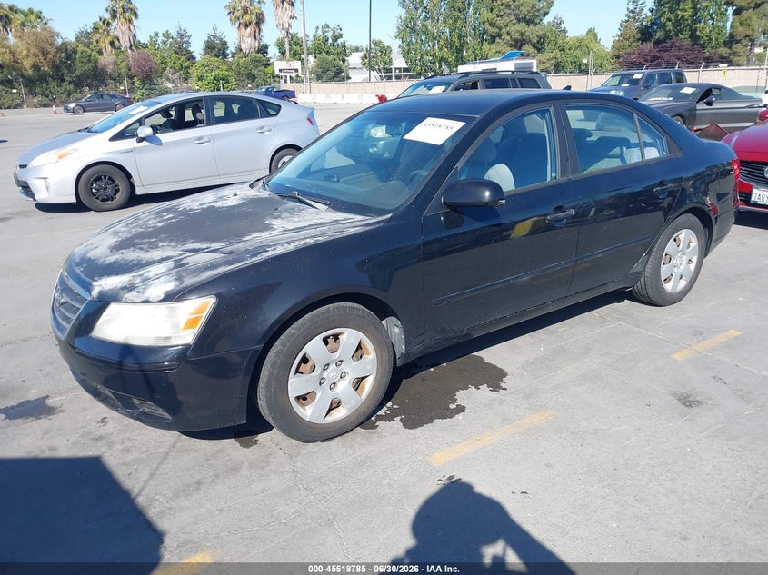 2009 Hyundai Sonata VIN 5NPET46C49H447887 IAAI salvage auction — NORMAL WEAR, Clear - Dealer Only (California), sold $675 on 2026-07-13 (photo 2)
