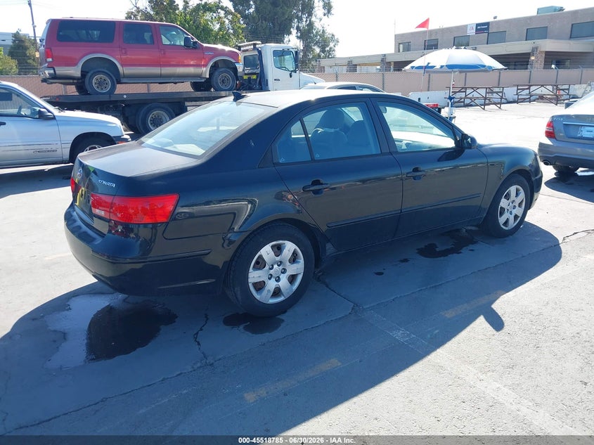 2009 Hyundai Sonata VIN 5NPET46C49H447887 IAAI salvage auction — NORMAL WEAR, Clear - Dealer Only (California), sold $675 on 2026-07-13 (photo 4)