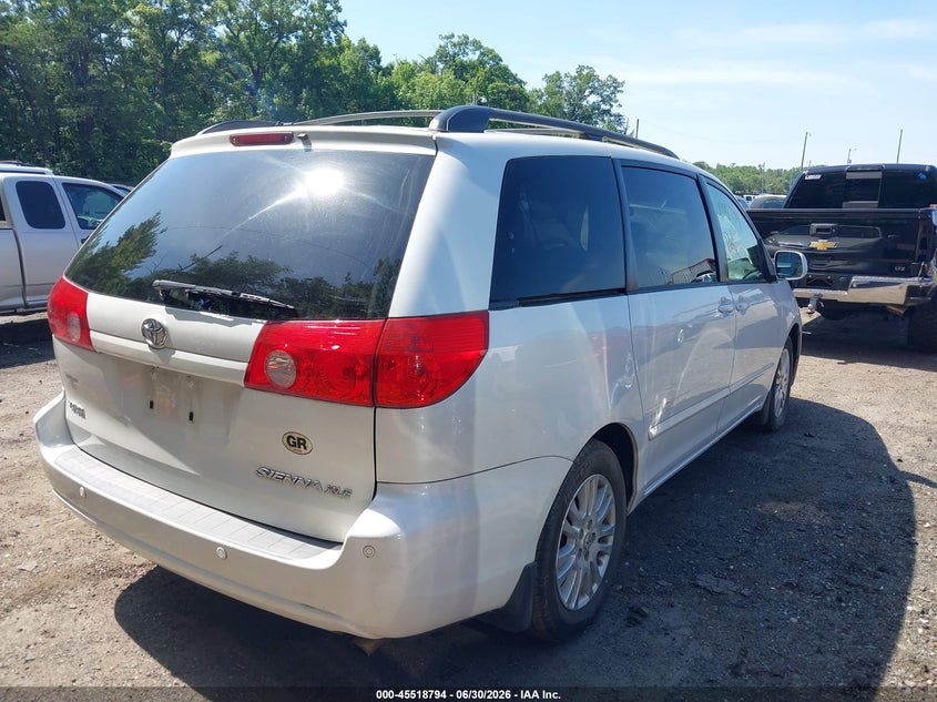 2008 Toyota Sienna VIN 5TDZK22C78S196788 IAAI salvage auction — NORMAL WEAR, Clear (Virginia), sold $1,725 on 2026-07-08 (photo 4)