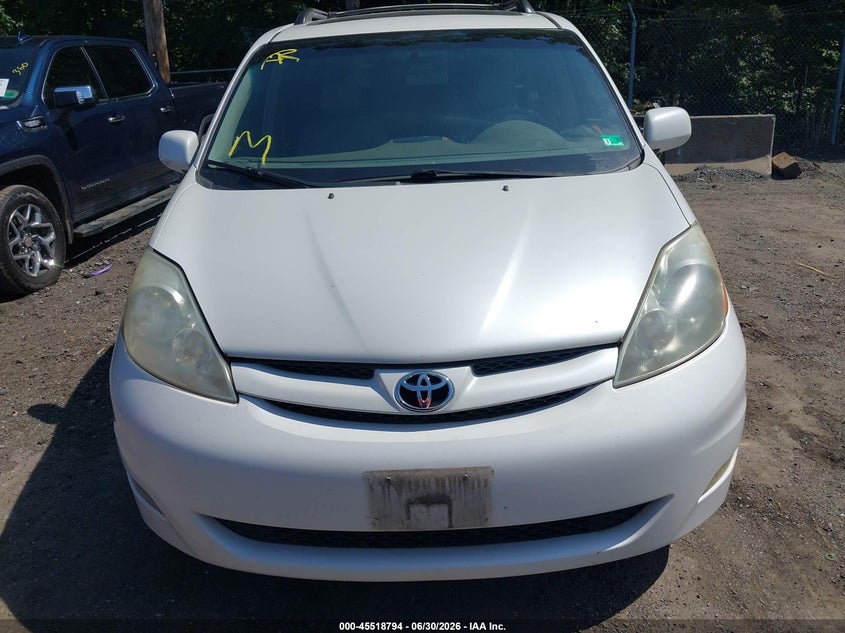 2008 Toyota Sienna VIN 5TDZK22C78S196788 IAAI salvage auction — NORMAL WEAR, Clear (Virginia), sold $1,725 on 2026-07-08 (photo 6)
