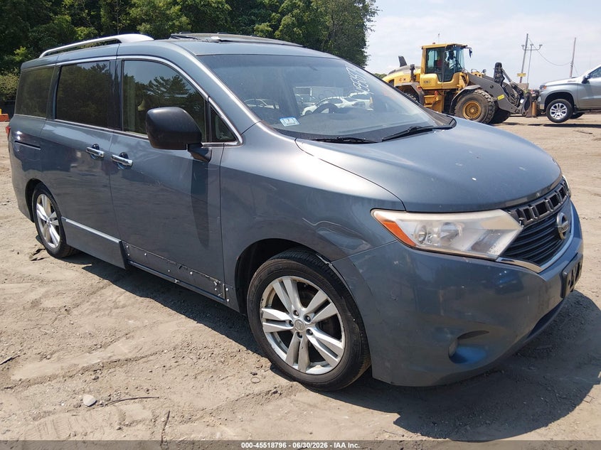 2011 Nissan Quest VIN JN8AE2KP6B9010935 IAAI salvage auction — NORMAL WEAR, Clear (Massachusetts), sold $400 on 2026-07-28 (photo 1)