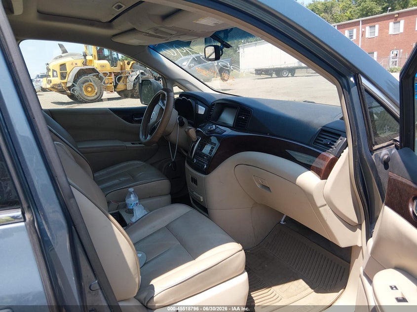 2011 Nissan Quest VIN JN8AE2KP6B9010935 IAAI salvage auction — NORMAL WEAR, Clear (Massachusetts), sold $400 on 2026-07-28 (photo 5)