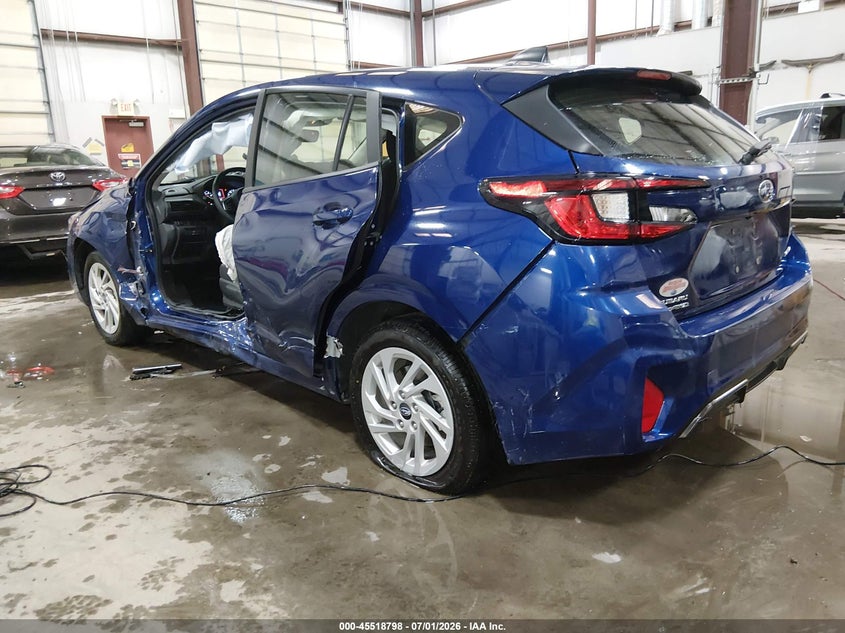 2025 Subaru Impreza VIN JF1GUABC2S8305347 IAAI salvage auction — LEFT SIDE, Salvage (Idaho), sold $5,150 on 2026-07-17 (photo 3)
