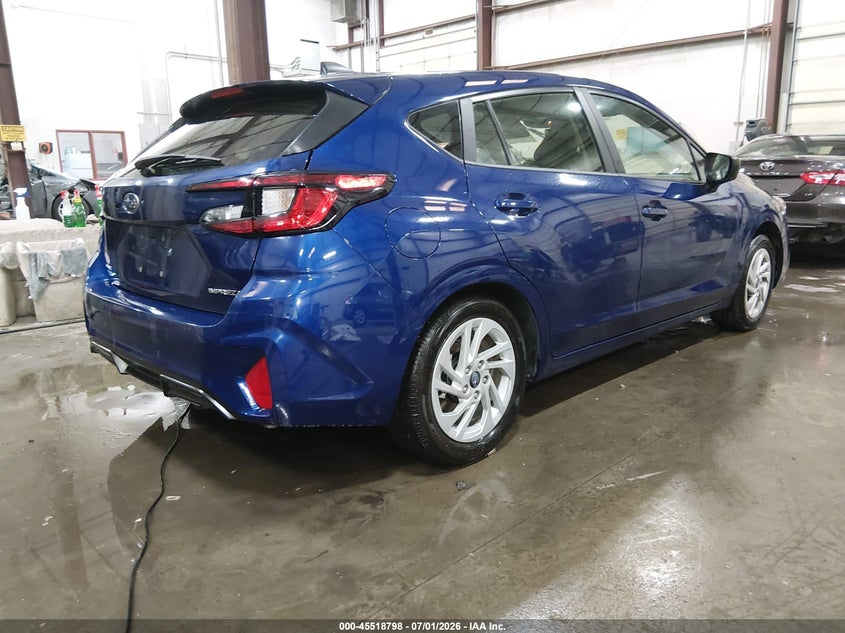 2025 Subaru Impreza VIN JF1GUABC2S8305347 IAAI salvage auction — LEFT SIDE, Salvage (Idaho), sold $5,150 on 2026-07-17 (photo 4)
