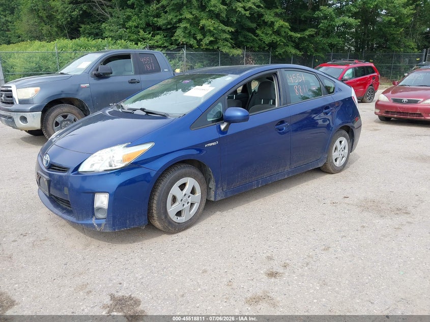 2011 Toyota Prius VIN JTDKN3DU9B1403240 IAAI salvage auction — NORMAL WEAR, Original (Maine), sold $875 on 2026-07-27 (photo 2)