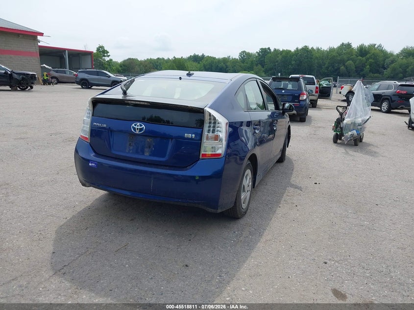 2011 Toyota Prius VIN JTDKN3DU9B1403240 IAAI salvage auction — NORMAL WEAR, Original (Maine), sold $875 on 2026-07-27 (photo 4)