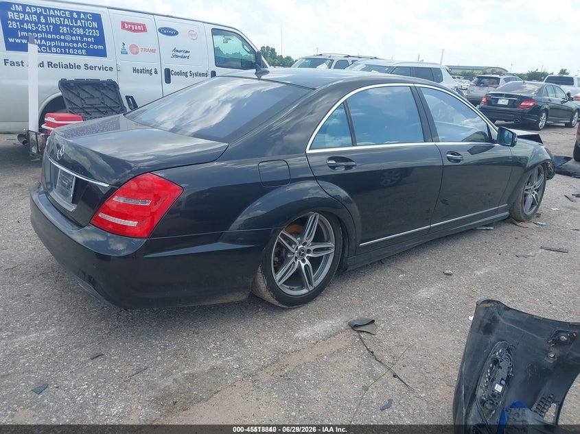 2013 Mercedes-benz S-klasse VIN WDDNG7DB1DA495756 IAAI salvage auction — FRONT END, Salvage Title, sold $1,200 on 2026-08-19 (photo 4)