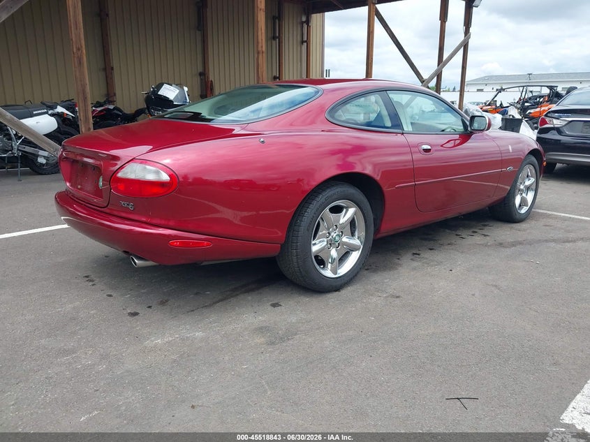 1998 Jaguar Xk series VIN SAJGX5240WC020779 IAAI salvage auction — REAR END, Clear (Oregon), sold $2,000 on 2026-07-07 (photo 4)