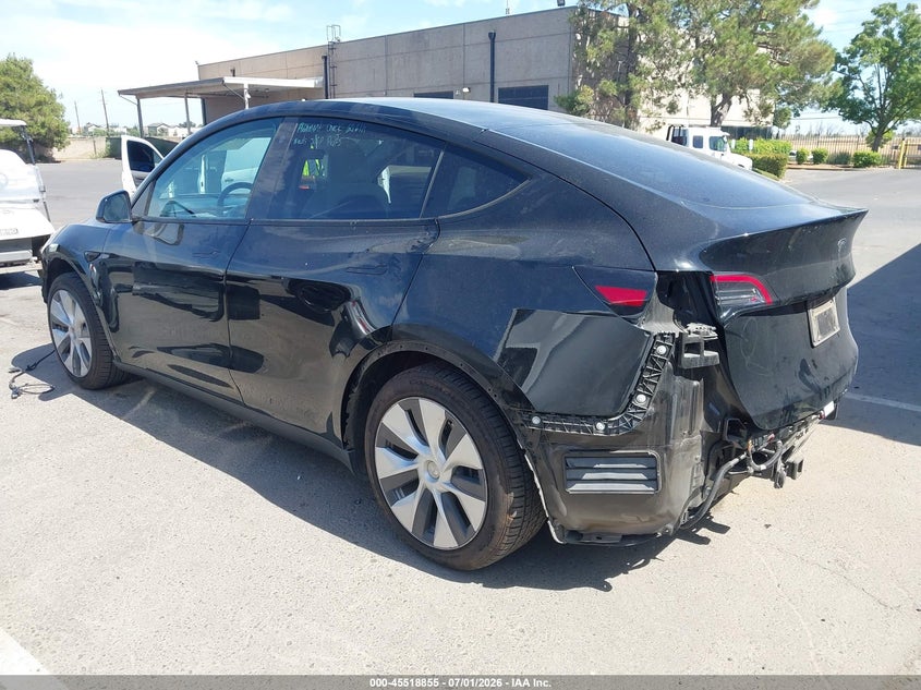 2023 Tesla Model y VIN 7SAYGAEE6PF767147 IAAI salvage auction — FRONT END, Salvage (California), sold $11,000 on 2026-07-13 (photo 3)