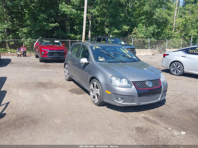 2009 Volkswagen Gti VIN WVWHV71K99W140037 IAAI salvage auction — NORMAL WEAR, Clear (District Of Columbia), sold $400 on 2026-07-29 (photo 1)