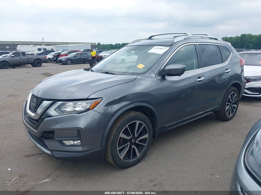 2018 Nissan Rogue VIN JN8AT2MV4JW350568 IAAI salvage auction — HAIL, Salvage (Ohio), sold $3,400 on 2026-07-25 (photo 2)