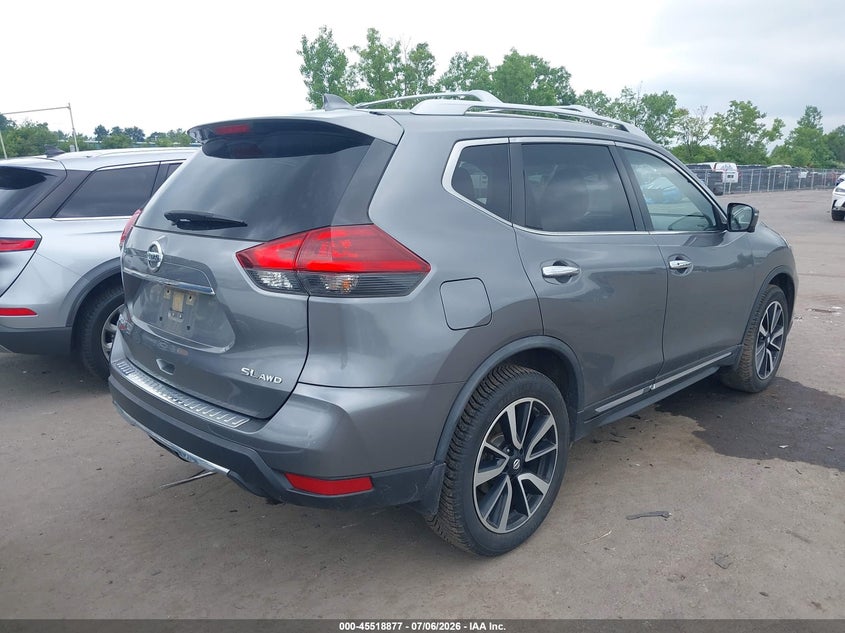 2018 Nissan Rogue VIN JN8AT2MV4JW350568 IAAI salvage auction — HAIL, Salvage (Ohio), sold $3,400 on 2026-07-25 (photo 4)
