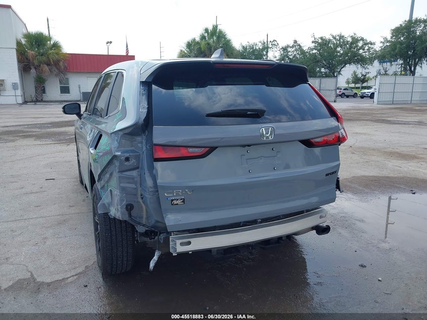 2025 Honda Cr-v VIN 7FARS6H5XSE112169 IAAI salvage auction — LEFT REAR, Rebuildable (Florida), sold $15,300 on 2026-07-29 (photo 6)