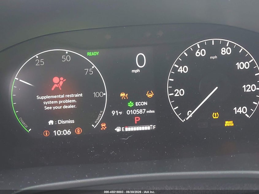 2025 Honda Cr-v VIN 7FARS6H5XSE112169 IAAI salvage auction — LEFT REAR, Rebuildable (Florida), sold $15,300 on 2026-07-29 (photo 7)