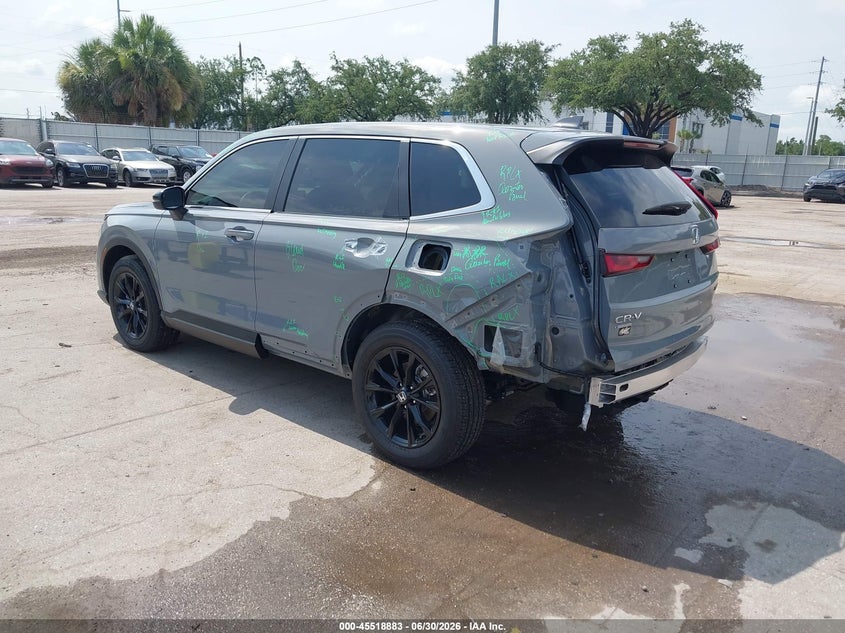 2025 Honda Cr-v VIN 7FARS6H5XSE112169 IAAI salvage auction — LEFT REAR, Rebuildable (Florida), sold $15,300 on 2026-07-29 (photo 3)
