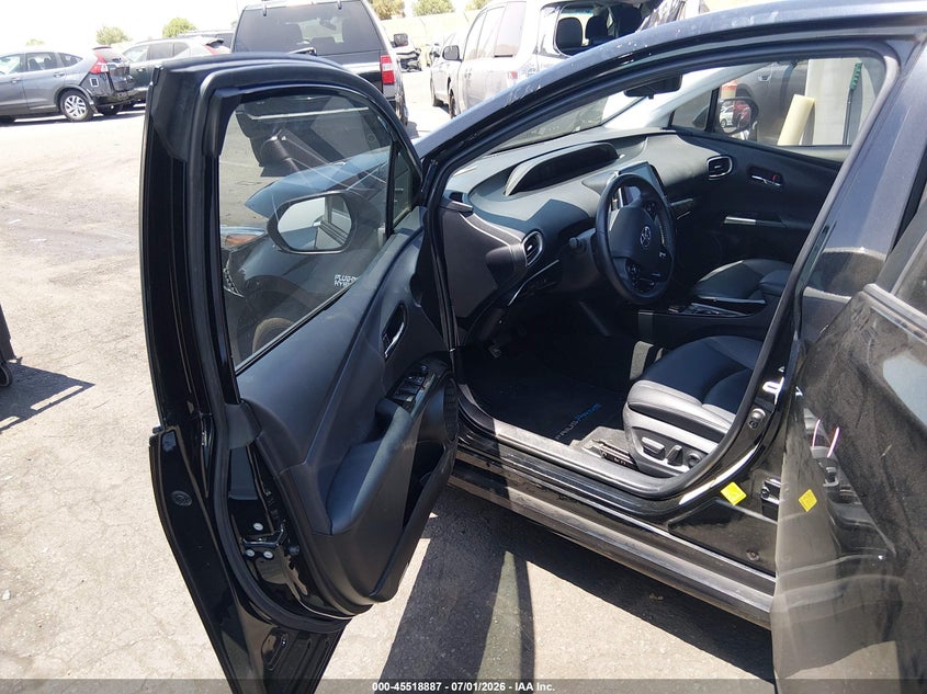 2021 Toyota Prius VIN JTDKAMFP6M3167565 IAAI salvage auction — FRONT END, Salvage Title, sold $4,850 on 2026-07-31 (photo 5)