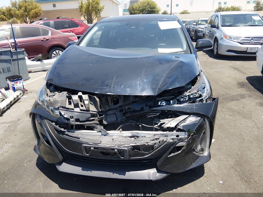 2021 Toyota Prius VIN JTDKAMFP6M3167565 IAAI salvage auction — FRONT END, Salvage Title, sold $4,850 on 2026-07-31 (photo 6)