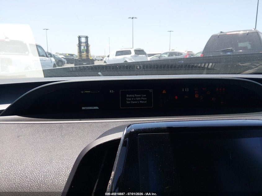 2021 Toyota Prius VIN JTDKAMFP6M3167565 IAAI salvage auction — FRONT END, Salvage Title, sold $4,850 on 2026-07-31 (photo 7)