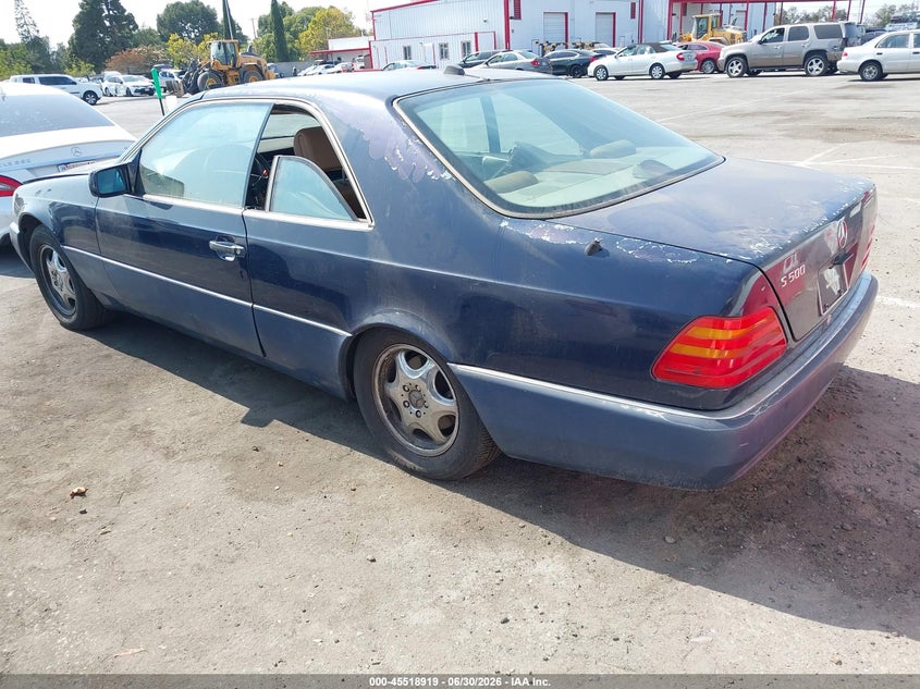 1994 Mercedes-benz S class VIN WDBGA70E5RA174989 IAAI salvage auction — NORMAL WEAR, Duplicate Paperwork (California), sold $275 on 2026-07-09 (photo 3)