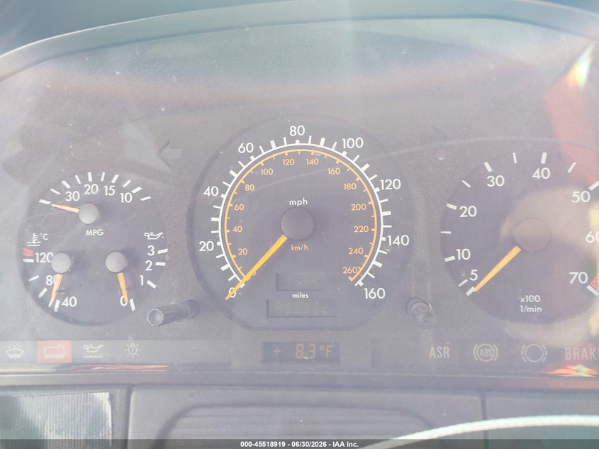 1994 Mercedes-benz S class VIN WDBGA70E5RA174989 IAAI salvage auction — NORMAL WEAR, Duplicate Paperwork (California), sold $275 on 2026-07-09 (photo 7)