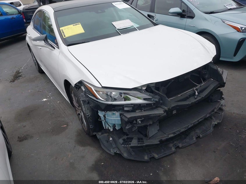 2021 Lexus ES VIN 58ADZ1B16MU094228 IAAI salvage auction — LEFT FRONT, Salvage Certificate (California), sold $16,700 on 2026-07-31 (photo 1)