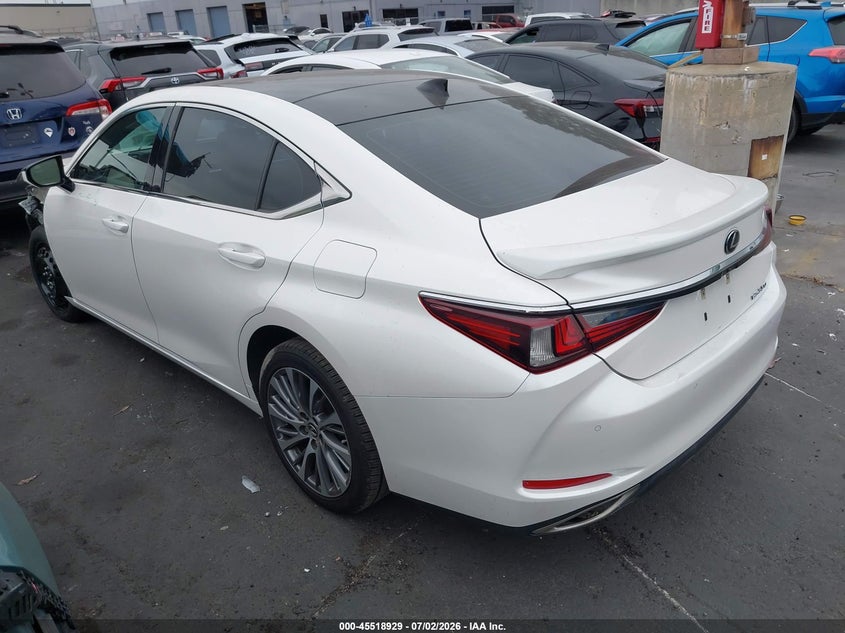 2021 Lexus ES VIN 58ADZ1B16MU094228 IAAI salvage auction — LEFT FRONT, Salvage Certificate (California), sold $16,700 on 2026-07-31 (photo 3)