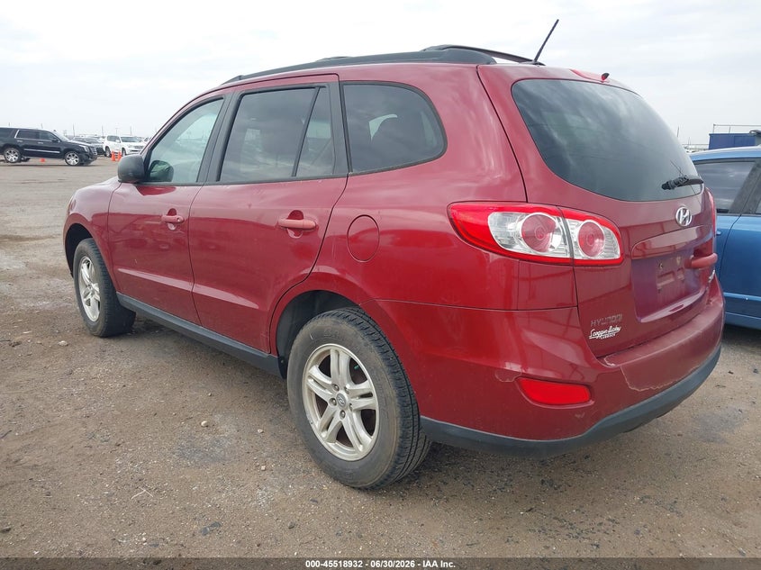 2011 Hyundai Santa fe VIN 5XYZG3AB7BG019341 IAAI salvage auction — NORMAL WEAR, Original (Texas), sold $1,075 on 2026-07-14 (photo 3)