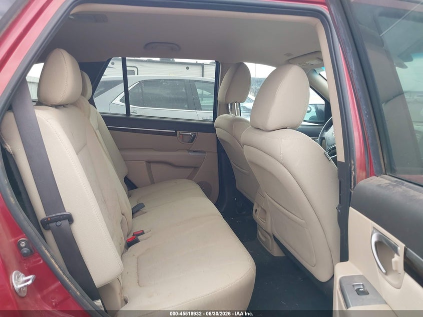 2011 Hyundai Santa fe VIN 5XYZG3AB7BG019341 IAAI salvage auction — NORMAL WEAR, Original (Texas), sold $1,075 on 2026-07-14 (photo 8)
