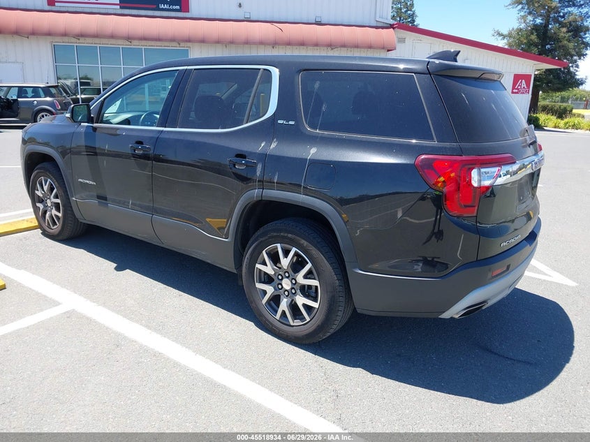 2020 Gmc Acadia VIN 1GKKNRL43LZ214093 IAAI salvage auction — NORMAL WEAR, Sf97 (California), sold $7,600 on 2026-07-30 (photo 3)