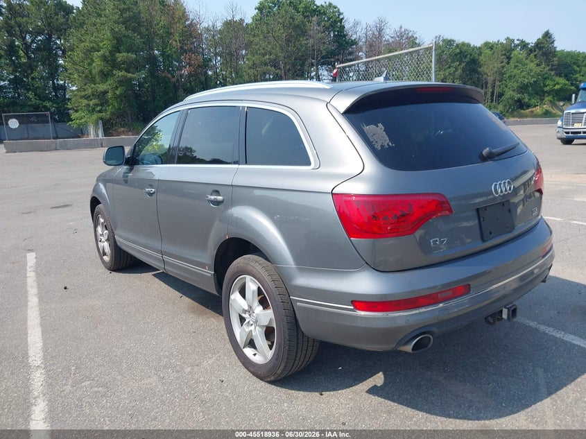 2014 Audi Q7 VIN WA1LMAFE2ED014678 IAAI salvage auction — NORMAL WEAR, Clear (New Hampshire), sold $2,900 on 2026-07-14 (photo 3)