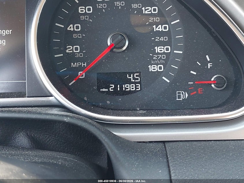 2014 Audi Q7 VIN WA1LMAFE2ED014678 IAAI salvage auction — NORMAL WEAR, Clear (New Hampshire), sold $2,900 on 2026-07-14 (photo 7)