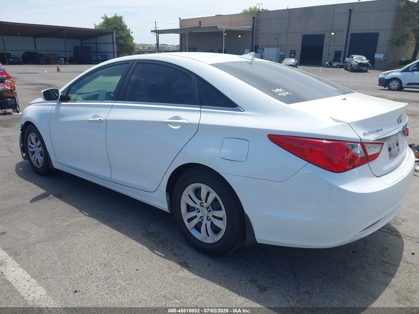 2012 Hyundai Sonata VIN 5NPEB4ACXCH495332 IAAI salvage auction — FRONT END, Salvage Title, sold $600 on 2026-07-22 (photo 3)
