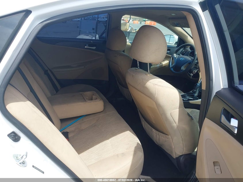 2012 Hyundai Sonata VIN 5NPEB4ACXCH495332 IAAI salvage auction — FRONT END, Salvage Title, sold $600 on 2026-07-22 (photo 8)
