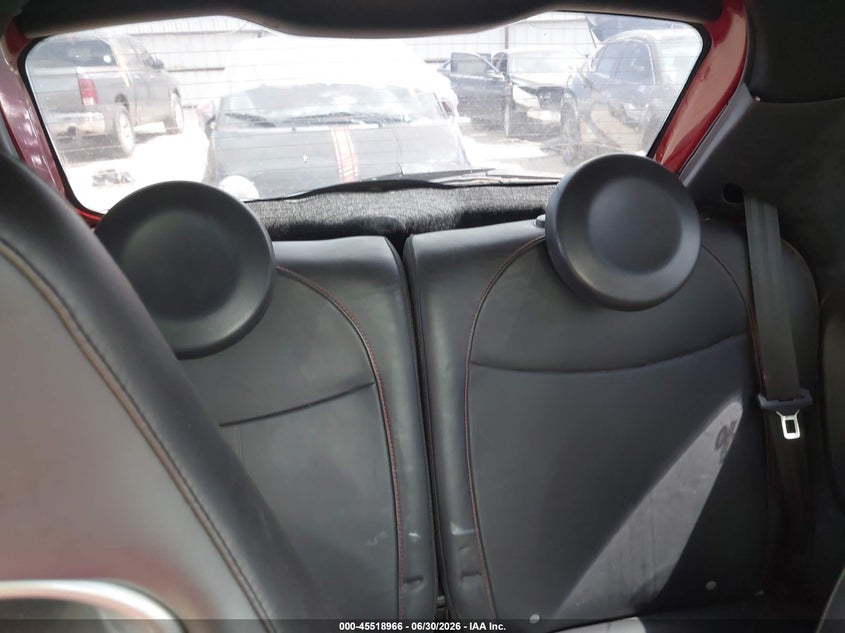 2012 Fiat 500 VIN 3C3CFFFH2CT380112 IAAI salvage auction — NORMAL WEAR, Original (Texas), sold $725 on 2026-07-30 (photo 8)