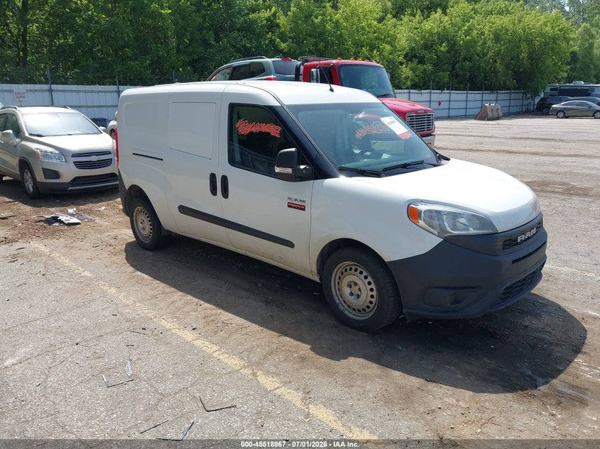 2020 Ram Promaster city VIN ZFBHRFABXL6R91725 IAAI salvage auction — NORMAL WEAR, Clear (Michigan), sold $1,700 on 2026-07-06 (photo 1)