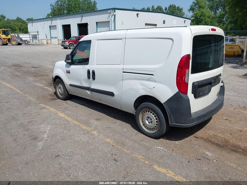 2020 Ram Promaster city VIN ZFBHRFABXL6R91725 IAAI salvage auction — NORMAL WEAR, Clear (Michigan), sold $1,700 on 2026-07-06 (photo 3)