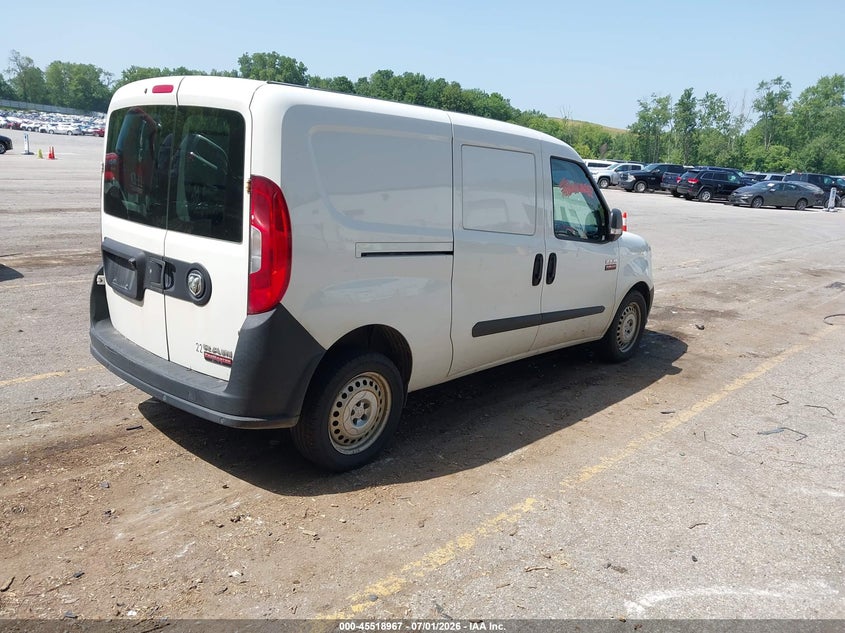 2020 Ram Promaster city VIN ZFBHRFABXL6R91725 IAAI salvage auction — NORMAL WEAR, Clear (Michigan), sold $1,700 on 2026-07-06 (photo 4)